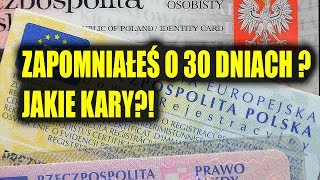 Jakie kary za brak przerejestrowania samochodu 30 dni [upl. by Thoma]