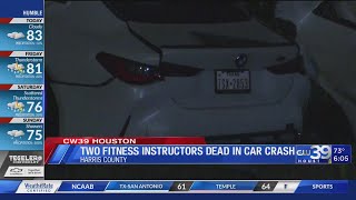 Double fatal accident in southwest Houston after car splits in half  CW39 HOUSTON [upl. by Entruoc]