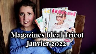 Magazines Idéal Tricot Janvier 2022 [upl. by Netsrak]