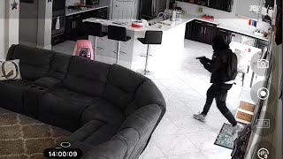 CAUGHT ON CAMERA Armed burglars hit northwest Las Vegas home [upl. by Jemena]