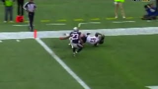 Bears Martellus Bennett Makes Great TD Catch While Getting Yanked to the Ground [upl. by Eatnohs]