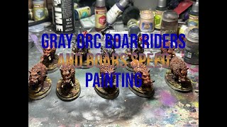 Gray Orcs Part 3 Speed Painting [upl. by Ovid932]