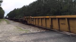 CSX Q034 at speed70mph [upl. by Ennovyhc]