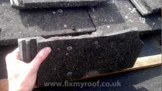 How to REPLACE A ROOF TILE  How to change a leaking roof tilewmv [upl. by Desdamona]