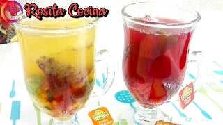 como preparar aromática de frutas  Agua Aromática con frutas  Infusiones de Té con fruta [upl. by Arlin]