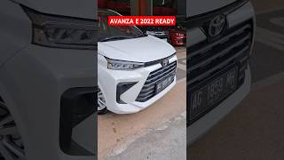 AVANZA E 2022 READY kcunkmotor [upl. by Olimpia]