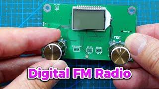 Dijital Fm Radyo Modülü 870MHz1080MHz fmradio fmreceiver FMRadyo [upl. by Atel917]