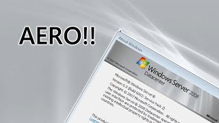 Aero on Windows Server 2008 [upl. by Irahc]