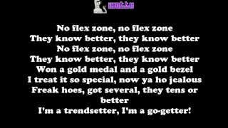 Rae Sremmurd  No flex zone Official Lyrics [upl. by Abigale]