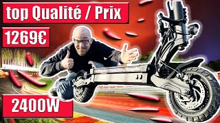 un trottinette éléctrique puissante à un bon rapport qualité prix  YUME HAWK dualtron hiley [upl. by Nylssej]