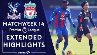 Crystal Palace v Liverpool  PREMIER LEAGUE HIGHLIGHTS  12192020  NBC Sports [upl. by Tullus]