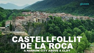 Castellfollit de la Roca a Narrow City Above a Cliff [upl. by Feeney]