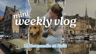 La Normandie en août 💛🌞  MINI WEEKLY VLOG [upl. by Anirtruc]