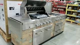 Costco Kitchen Aid 9 Burner Outdoor Island Gas Grill 2299 [upl. by Maddock]