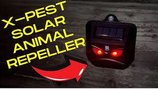 Protect Your Home with the XPest Solar Animal Repeller [upl. by Phelgen]