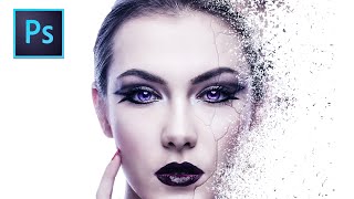 Disintegration Effect Photoshop Tutorial [upl. by Nylime]