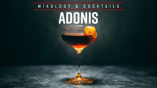 How to make ADONIS A must try cocktail recipe in your life [upl. by Marja145]