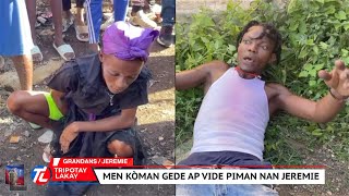 Mezanmi wap sezi wè sak rive dam sa ki gen Gede 💀 kap vide piman 🌶️ devan li Li kòmanse tranble [upl. by Neerahs]