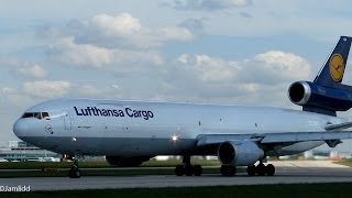 14 Very Close Takeoffs MD11 777 787 A330 A300 767 MD81 757 A321 Manchester Airport [upl. by Ruby438]