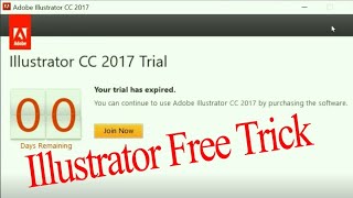 Adobe illustrtor CC 17 trial has Expired [upl. by Epolenep]