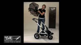 TFK Joggster X Stroller  Use with multi X carrycot [upl. by Aikcir110]