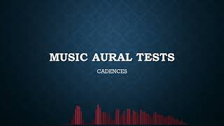 March 2023 MUSIC aural test CADENCES [upl. by Glory]