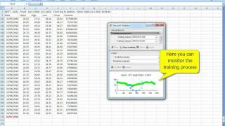 Neural Network Stock Price Prediction in Excel [upl. by Omoj491]