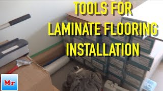 Tools for Laminate Flooring Installation  Mryoucandoityourself [upl. by Limaa]