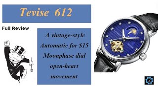 Tevise 612 Automatic Watch [upl. by Acalia196]