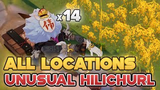 Unusual Hilichurl Wei Hilichurl All Locations Quick Route amp Times Respawn  Genshin Impact [upl. by Atkins]