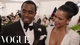 Diddy and Cassie at the Met Gala 2015  China Through the Looking Glass [upl. by Ninetta]