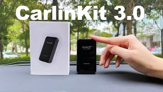 CarlinKit 30  U2WPLUS adapter upgrade your car from wired Apple CarPlay into wireless [upl. by Siuqaj]