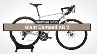 Rower Szosowy Giant Contend AR 2  Prezentacja roweru [upl. by Torrey639]