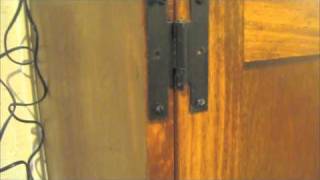 Handy Hazzan shows how to install cabinet door hinges [upl. by Ettedranreb]