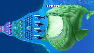 Fishdom ads Mini Game 58 hungry fish New update level Gameplay Ads [upl. by Winonah]