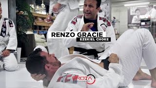 Renzo Gracie BJJ  Ezekiel choke [upl. by Elleina307]