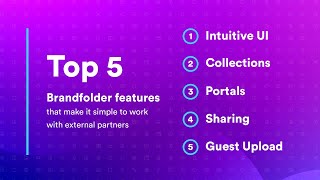 Top 5 Ways Brandfolder Makes It Easy To Work With External Partners [upl. by Nuajed]