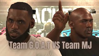 Team LeBron VS Team Jordan  League of Most Valuable Players  RD 1 [upl. by Sandro]