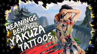 Meanings Behind Yakuza Tattoos [upl. by Igor]