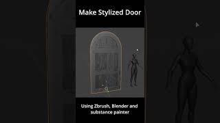 How to bake normal map in substance painter baking digitalsculpt zbrush art 3dmodeling [upl. by Falo577]