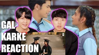 GAL KARKE Reaction by Korean Dost  Siddharth Nigam  Anushka Sen  Asees Kaur [upl. by Affer]