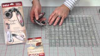 TrueCut My Comfort Cutter Overview for rotary cutter and rulers [upl. by Oakley]