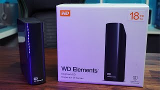 Western Digital Elements 18 TB External Drive [upl. by Lander]