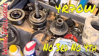 No 3rd Or 4th Gears Ford 4R70W Automatic Transmission 10th Gen 9704 F150 Mustang Explorer [upl. by Garbe909]