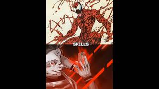 Carnage comics vs sukuna vsbattle sukuna carnage vsdebate marvel versusbattle fyp shorts [upl. by Otanod]