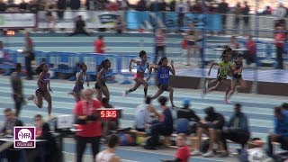 Nantes 2017  Finale 60 m Cadettes Mallory Leconte en 767 [upl. by Zelten]