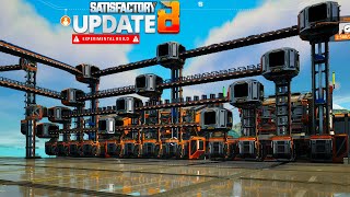 SatisfactoryUpdate 8ExperimentalЗавершили сложные уровниTier 56 [upl. by Hi]