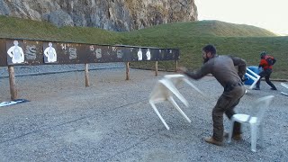 treino de TIRO DA POSIÇÃO SENTADA [upl. by Magocsi461]