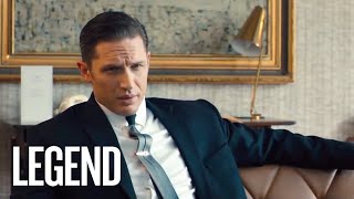 Legend  The Krays Meet with the American Mafia  Film Clip [upl. by Odessa]