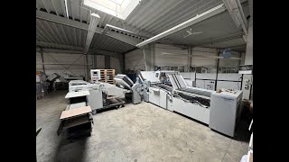 Heidelberg Stahlfolder TH 82 442  Palamides Alpha 700 HD 2017  Allaoui Graphic Machinery GmbH [upl. by Dahaf]